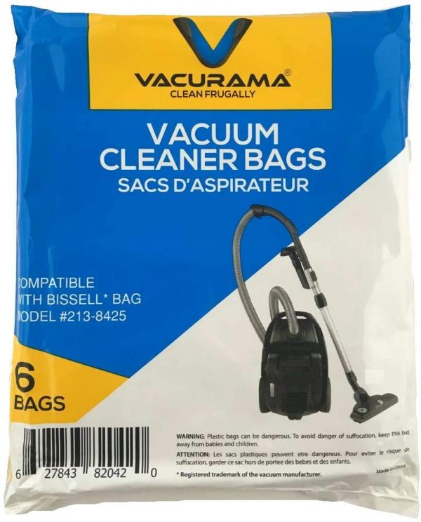 Vacurama Bissell vacuum bags package